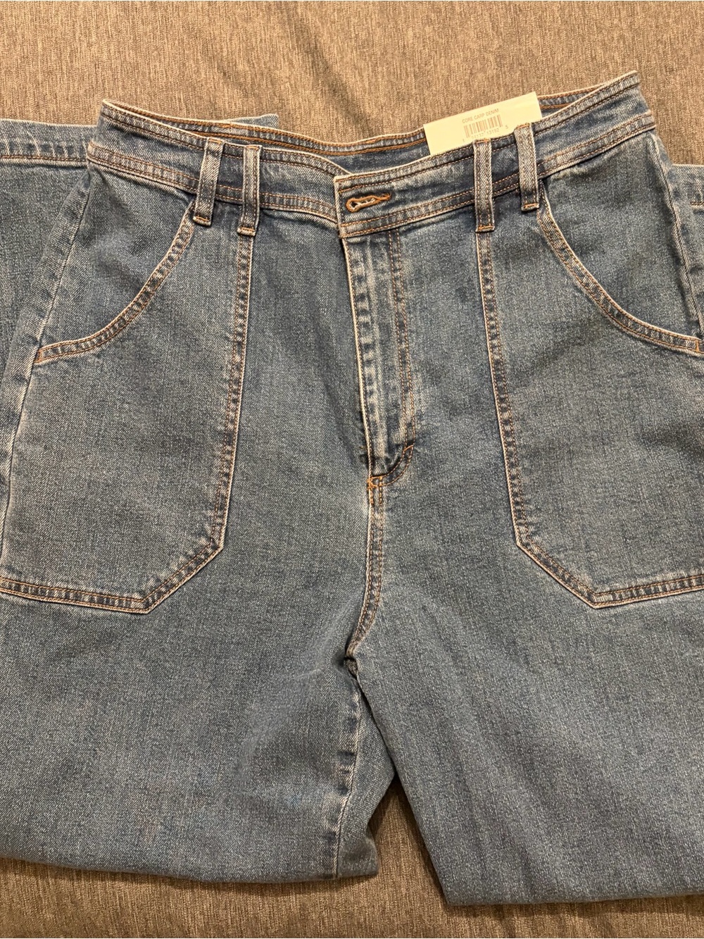Brand New Women’s size 12 Denim Cargo Jeans